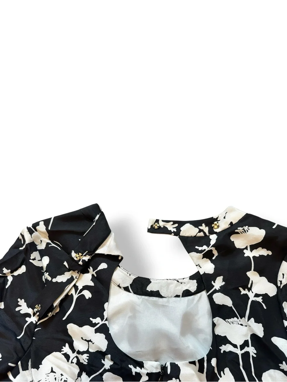 kate spade black white